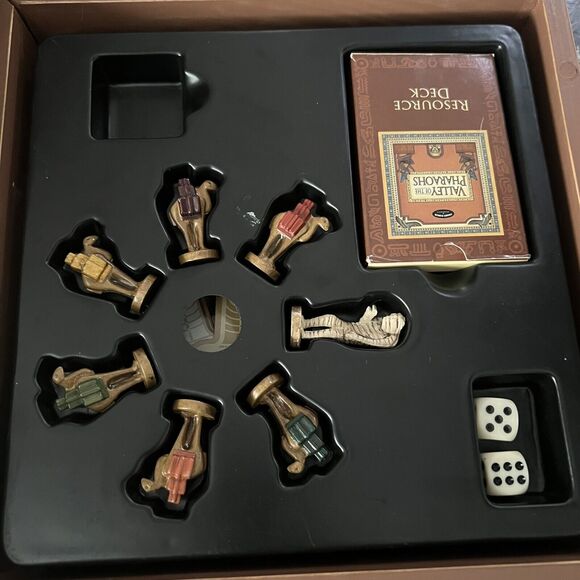 VALLEY OF THE PHARAOHS Bookshelf Board Game 2006 Front Porch Classics - COMPLETE - Picture 3 of 7